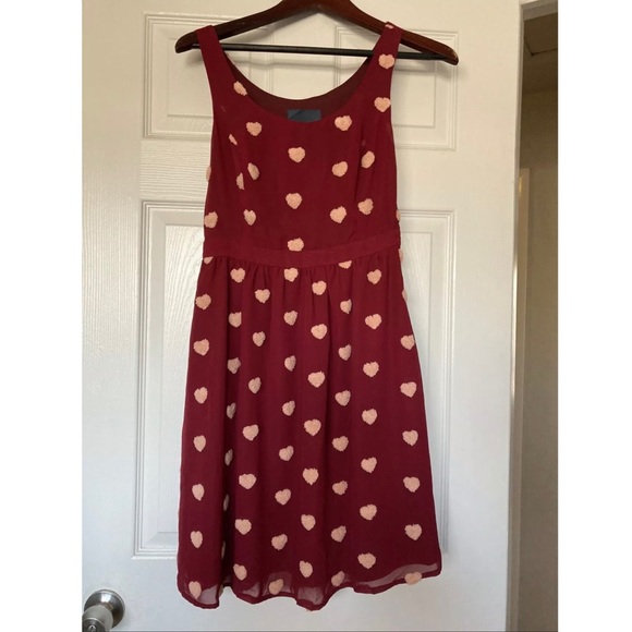 ❌SOLD❌ModCloth Heart Dress - Picture 4 of 6